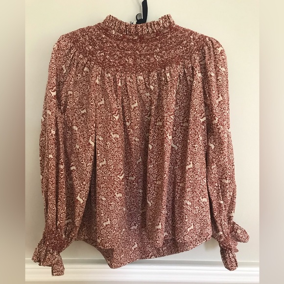 Doen Amoret Rust and Cream Prancing Fawn M VGUC - Picture 3 of 5